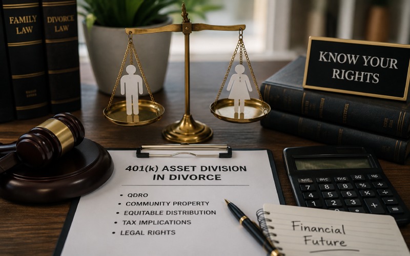 How Is a 401(k) Split in a Divorce? Understanding Division Rules and Your Legal Rights