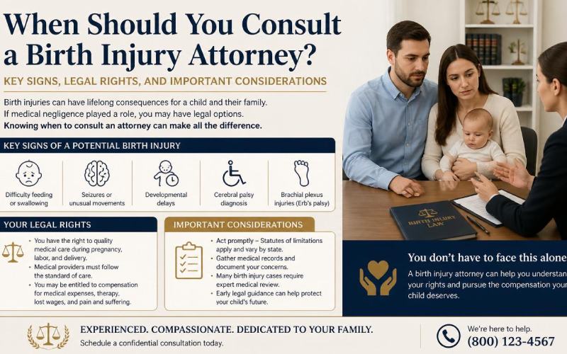 When Should You Consult a Birth Injury Attorney? Key Signs, Legal Rights, and Important Considerations